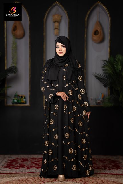 Irani Version 2 Embroidery Borkha (2 parts)